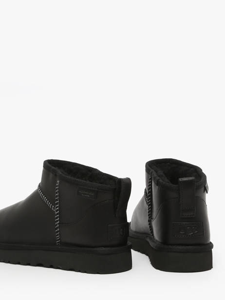 Enkellaarsjes Uit Leder Ugg Zwart women 1163490 ander zicht 2