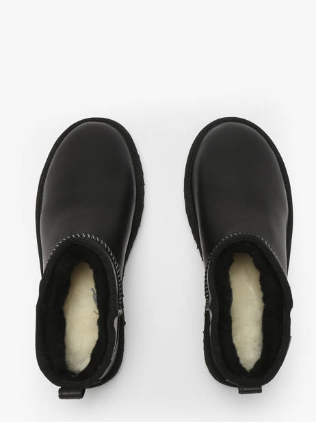 Enkellaarsjes Uit Leder Ugg Zwart women 1163490 ander zicht 3