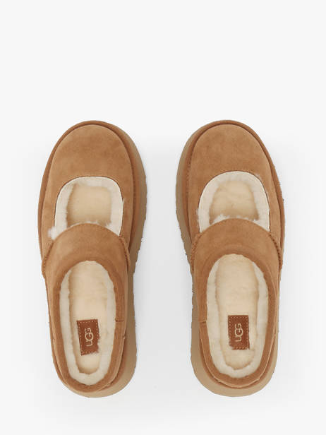 Derby Veterschoenen Uit Leder Ugg Bruin women 1167612 ander zicht 3