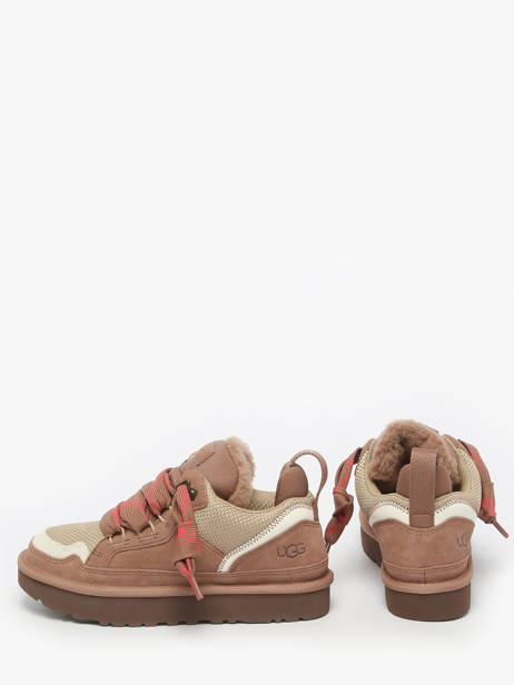 Sneakers Lowmel Uit Leder Ugg Bruin women 1144032 ander zicht 2