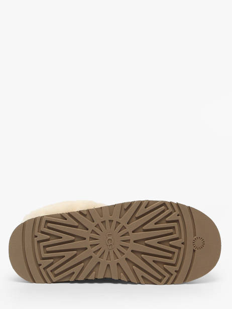 Enkellaarsjes Met Platformzool Uit Leder Ugg Bruin women 1171393 ander zicht 4