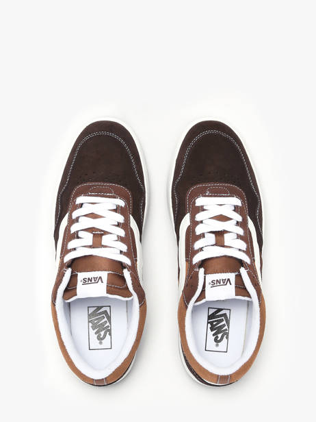 Sneakers Uit Leder Vans Bruin men D6S3N11 ander zicht 3