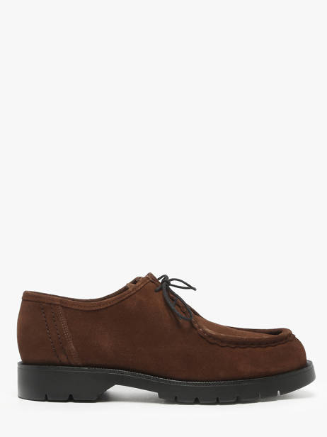Derby Veterschoenen Uit Leder Kleman Bruin men PADRORVV
