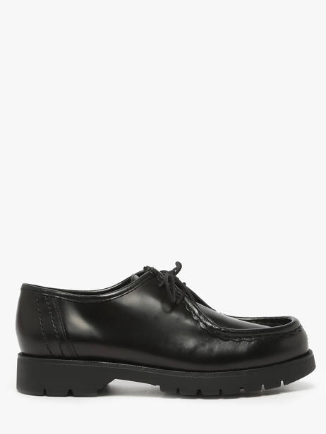Derby Veterschoenen Uit Leder Kleman Zwart women PADRORB2