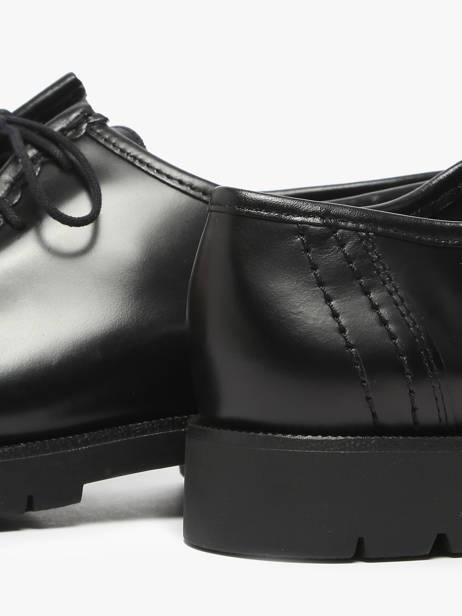 Derby Veterschoenen Uit Leder Kleman Zwart women PADRORB2 ander zicht 2