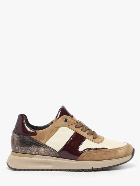 Sneakers Uit Leder Gabor Bruin women 20