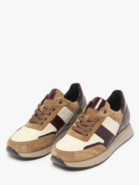 Sneakers Uit Leder Gabor Bruin women 20 ander zicht 1