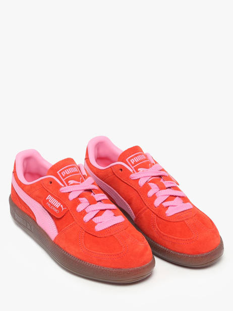 Sneakers Uit Leder Puma Rood women 39646372 ander zicht 1