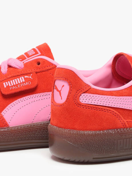 Sneakers Uit Leder Puma Rood women 39646372 ander zicht 2
