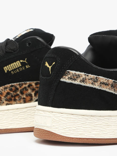 Sneakers Uit Leder Puma Zwart women 40486201 ander zicht 2