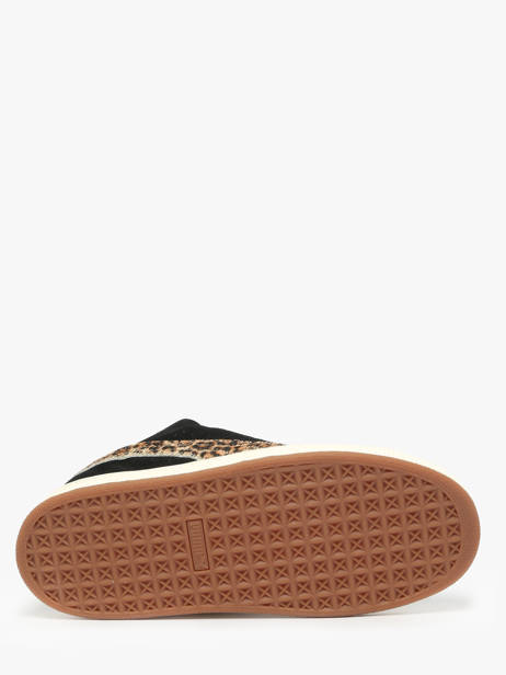 Sneakers Uit Leder Puma Zwart women 40486201 ander zicht 4