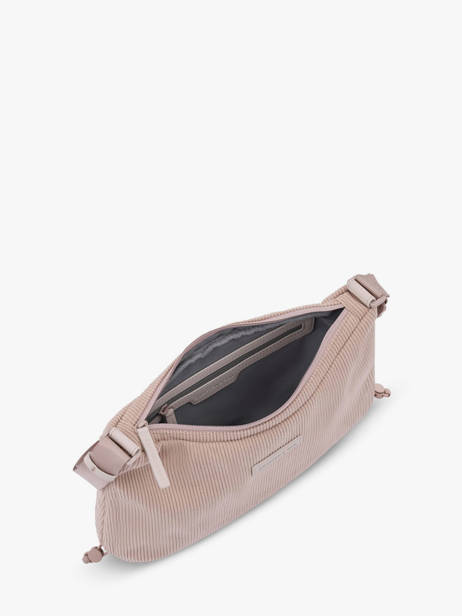 Skara Small Cord - Cross Body Tas  Kapten and son Roze cord SC ander zicht 3