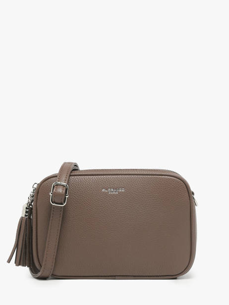 Cross Body Tas Grained Miniprix Bruin grained HOWARD