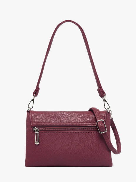 Cross Body Tas Grained Miniprix Rood grained H9158 ander zicht 3