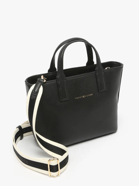 Cross Body Tas Th Logotape Polyurethaan Tommy hilfiger Zwart th logotape AW17448 ander zicht 2