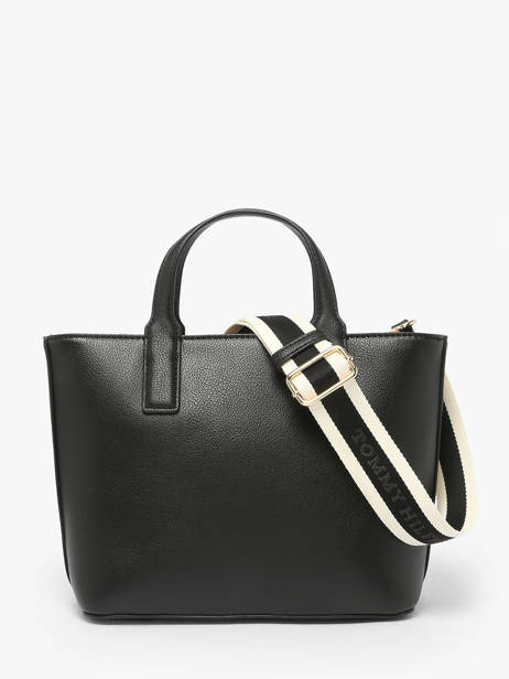 Cross Body Tas Th Logotape Polyurethaan Tommy hilfiger Zwart th logotape AW17448 ander zicht 4