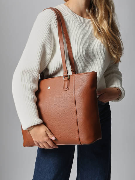 Schoudertas Maya Hexagona Bruin maya 2120199 ander zicht 1