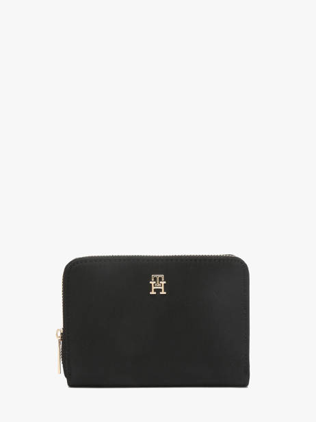 Portefeuille Tommy hilfiger Zwart popette AW17741