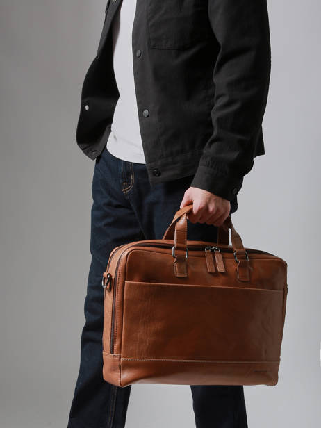 Rugzak Op Wieltjes Maverick Bruin rough gear MAVRG306 ander zicht 1