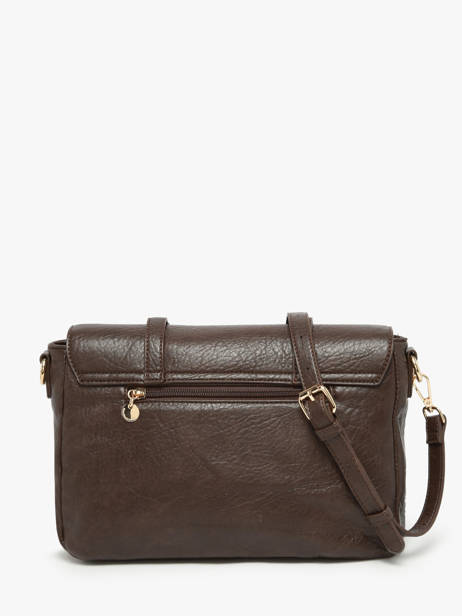 Cross Body Tas Bride Lulu castagnette Bruin bride ZAYANN ander zicht 4