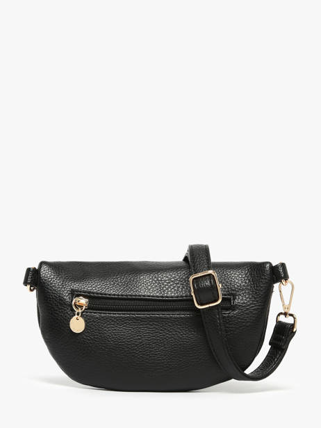 Heuptasje Lulu castagnette Zwart zip ZINH ander zicht 3