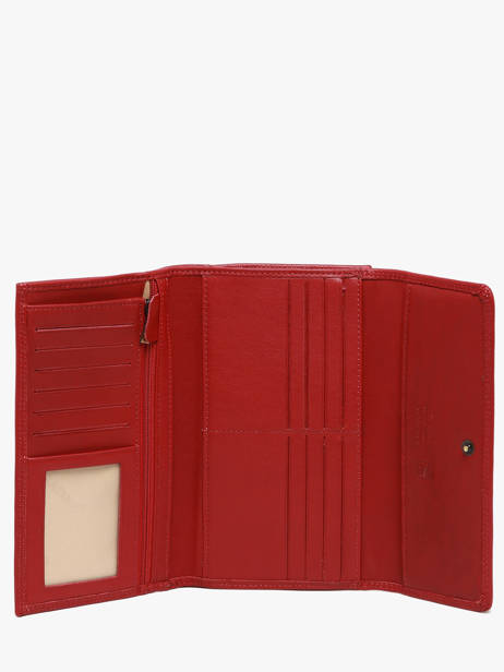 Portemonnee Marina Leder Katana Rood marina 753080 ander zicht 1