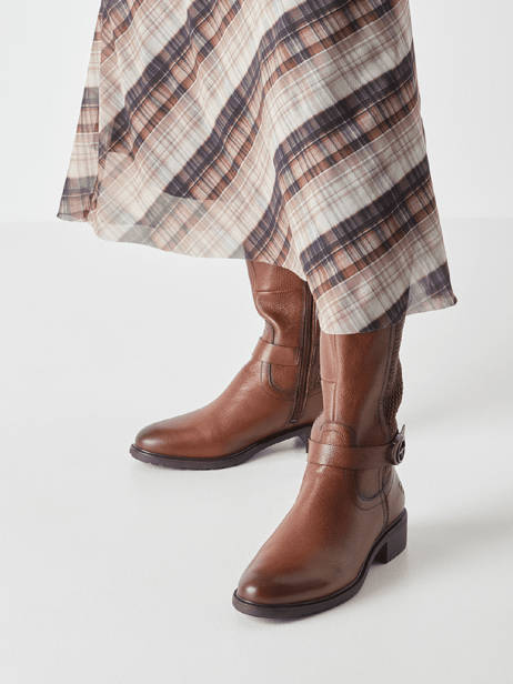 Rij Laarzen Uit Leder Tamaris Bruin women 43 ander zicht 1