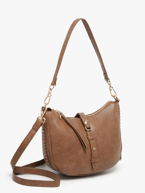 Schoudertas Bride Lulu castagnette Bruin bride ZAYDEN ander zicht 2