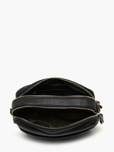 Cross Body Tas Soft Lulu castagnette Zwart soft YAHIA ander zicht 2