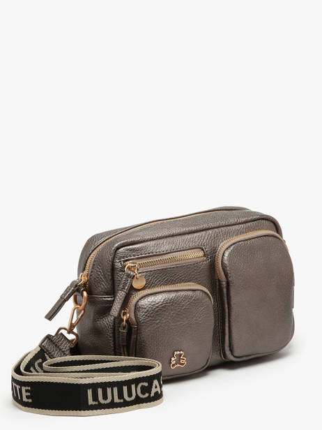 Cross Body Tas Pocket Lulu castagnette Zilver pocket ZAHRA ander zicht 1