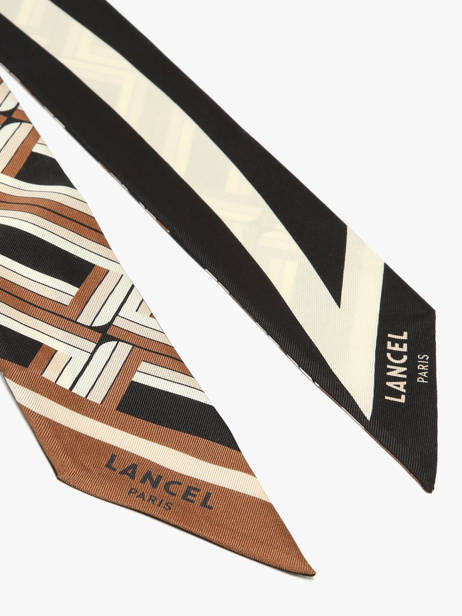Zijden Lint Monogram 82x5,5cm Lancel Veelkleurig charms A13495 ander zicht 1