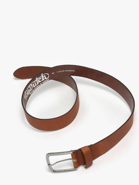 Verstelbare Riem Von dutch Bruin belt LINGO ander zicht 2
