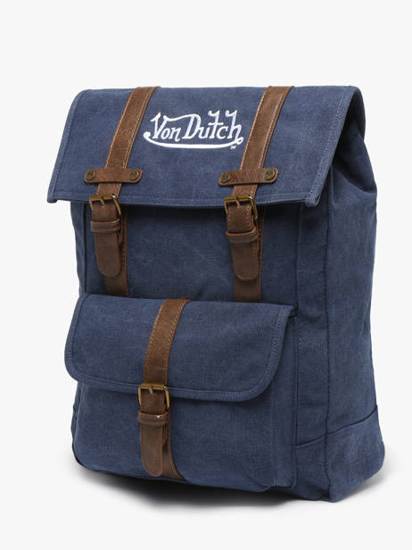 Rugzak Von dutch Blauw bags NAVY ander zicht 1