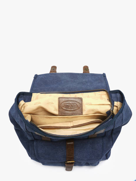 Rugzak Von dutch Blauw bags NAVY ander zicht 2