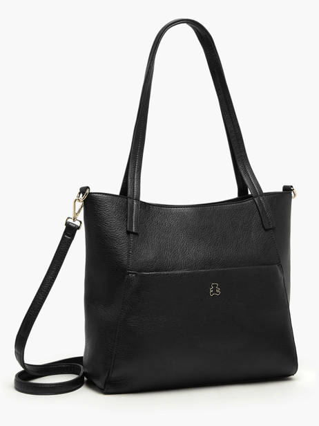 Schoudertas Soft Lulu castagnette Zwart soft ZACARI ander zicht 2