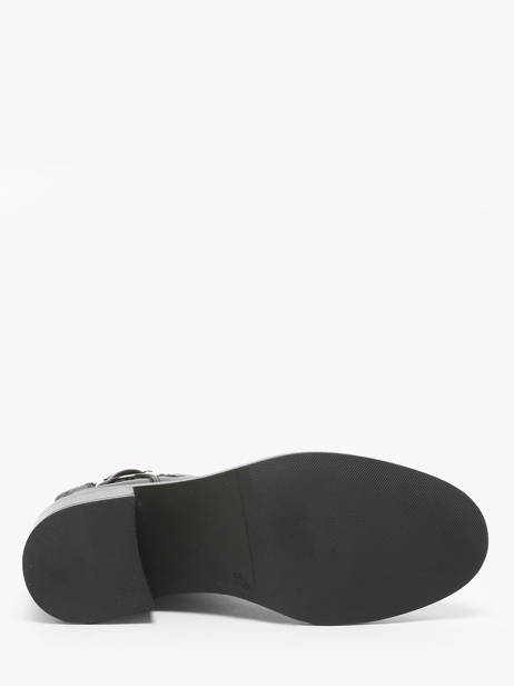 Enkellaarsjes Met Hak Uit Leder Tamaris Bruin accessoires 45 ander zicht 5