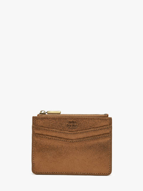 Kaarthouder Leder Mila louise Bruin vintage 3570X