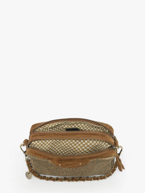 Cross Body Tas Vintage Mila louise Bruin vintage 2367XPAV ander zicht 2