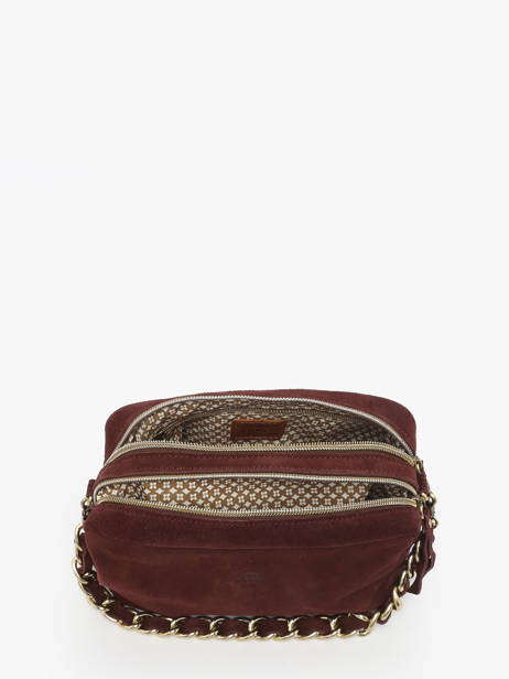 Cross Body Tas Vintage Mila louise Bruin vintage 23673V ander zicht 2