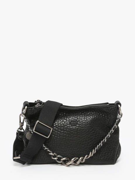 Cross Body Tas Vintage Mila louise Zwart vintage 3864E