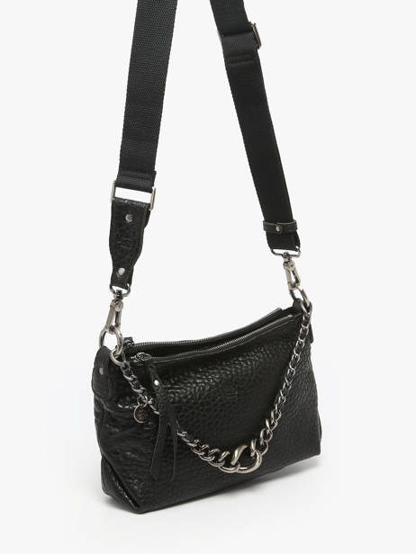 Cross Body Tas Vintage Mila louise Zwart vintage 3864E ander zicht 1