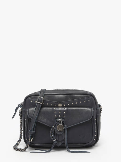 Cross Body Tas Vintage Mila louise Blauw vintage 3327CL