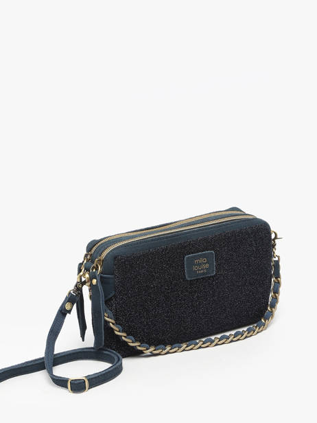 Cross Body Tas S Mila louise Blauw s 23673XSS ander zicht 2