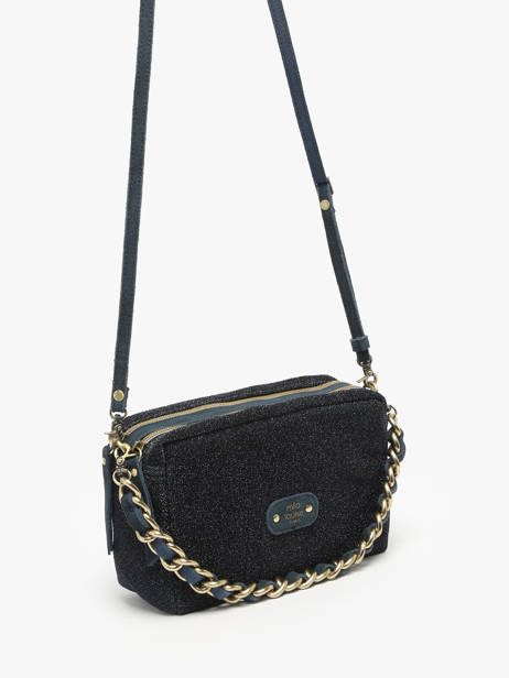 Cross Body Tas S Mila louise Blauw s 23673S ander zicht 1