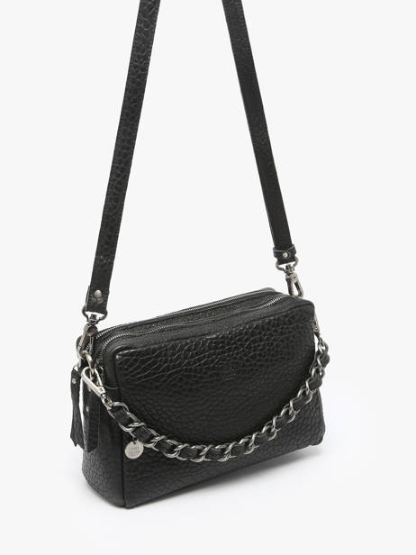 Cross Body Tas Vintage Mila louise Zwart vintage 23673LE ander zicht 1