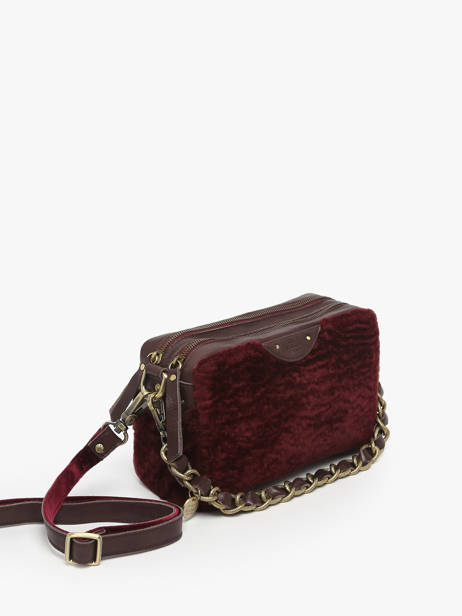 Cross Body Tas Vintage Mila louise Bruin vintage 23673FUC ander zicht 1
