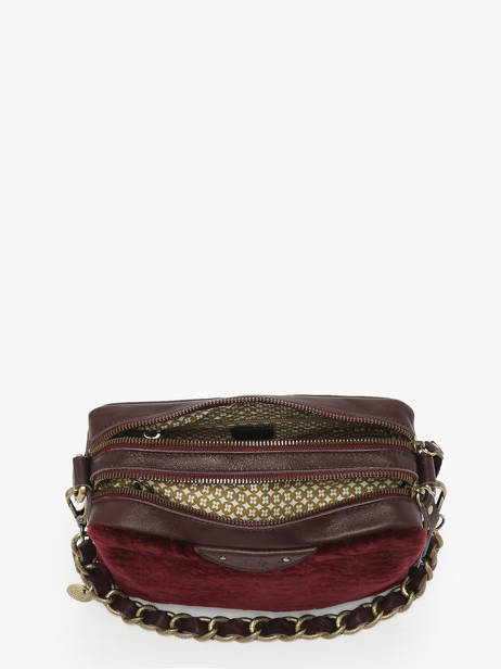 Cross Body Tas Vintage Mila louise Bruin vintage 23673FUC ander zicht 2
