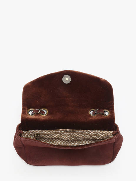 Cross Body Tas Vintage Mila louise Bruin vintage 23040V ander zicht 2