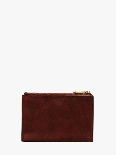 Portefeuille Leder Mila louise Beige vintage 3576V ander zicht 2