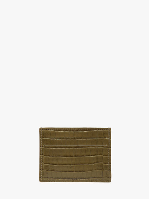 Longchamp Longchamp pocket croco Kredietkaarthouder Groen